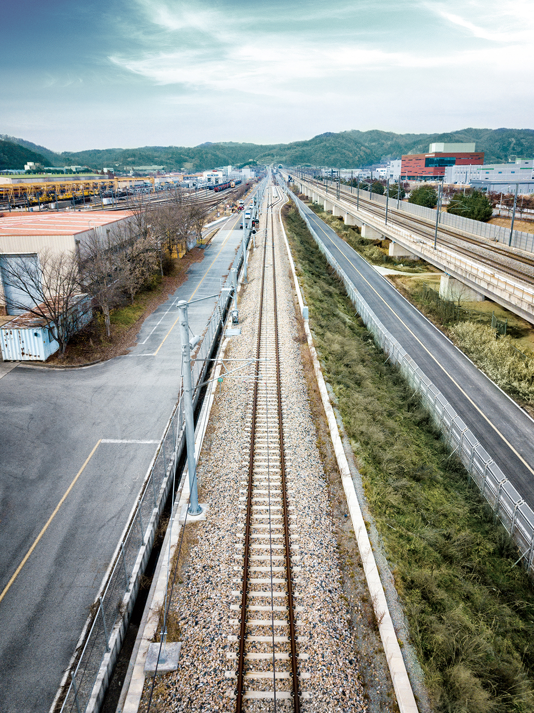 Construction for Railway Test Track